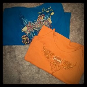 🌵Harley Davidson Tanks set of 2🌵